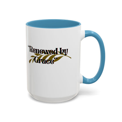 Accent Coffee Mug - Renewed by Grace