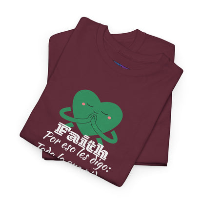 Unisex Heavy Cotton Tee - Fe Marcos 11:24