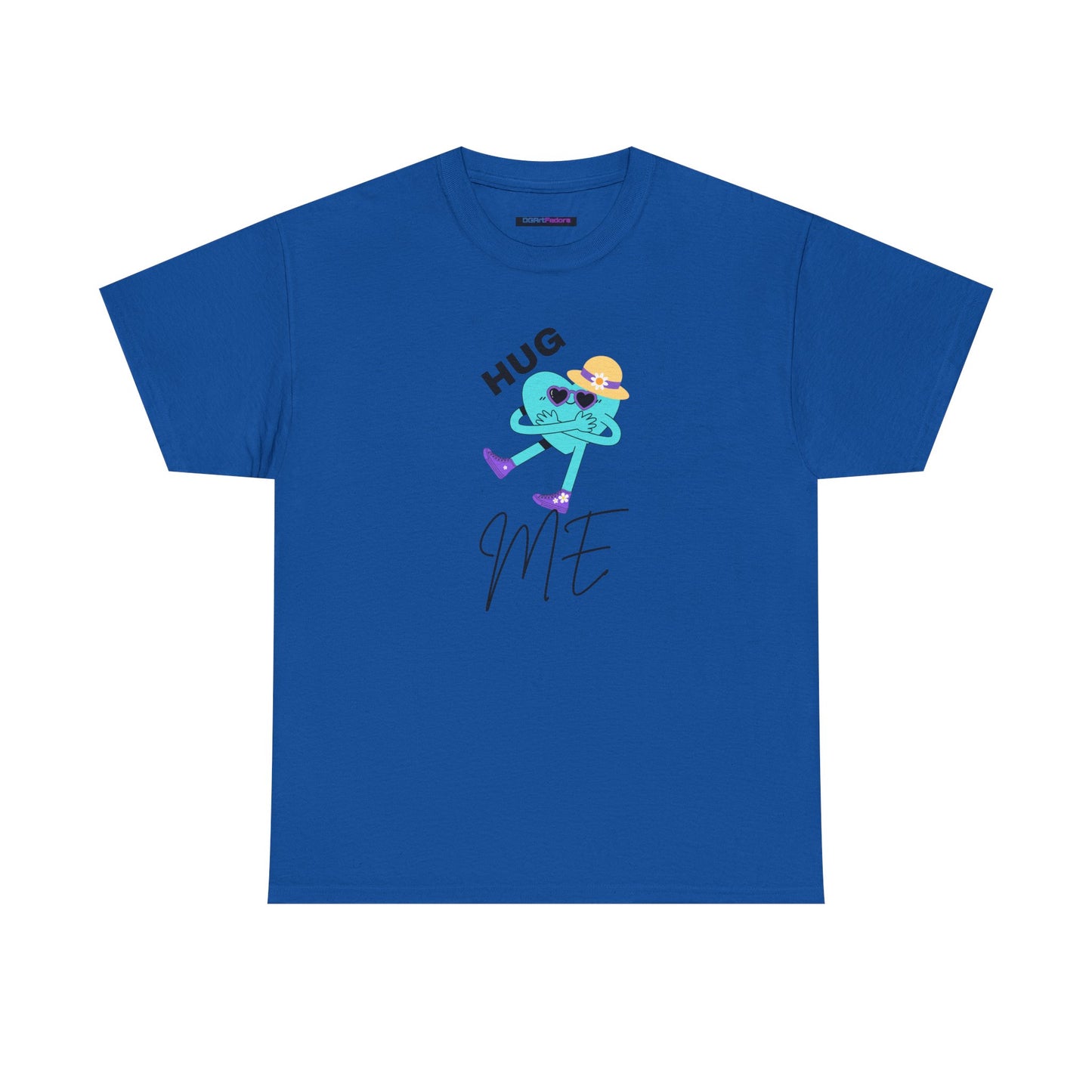 Unisex Heavy Cotton Tee HUG ME GIRL
