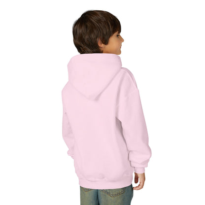 Youth Heavy Blend Hooded Sweatshirt Cigüita the Palmchat