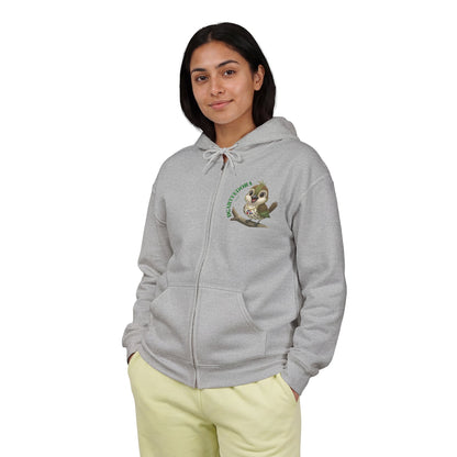 Zip Hooded Cigüita Art you can Wear Unisex Sweatshirt