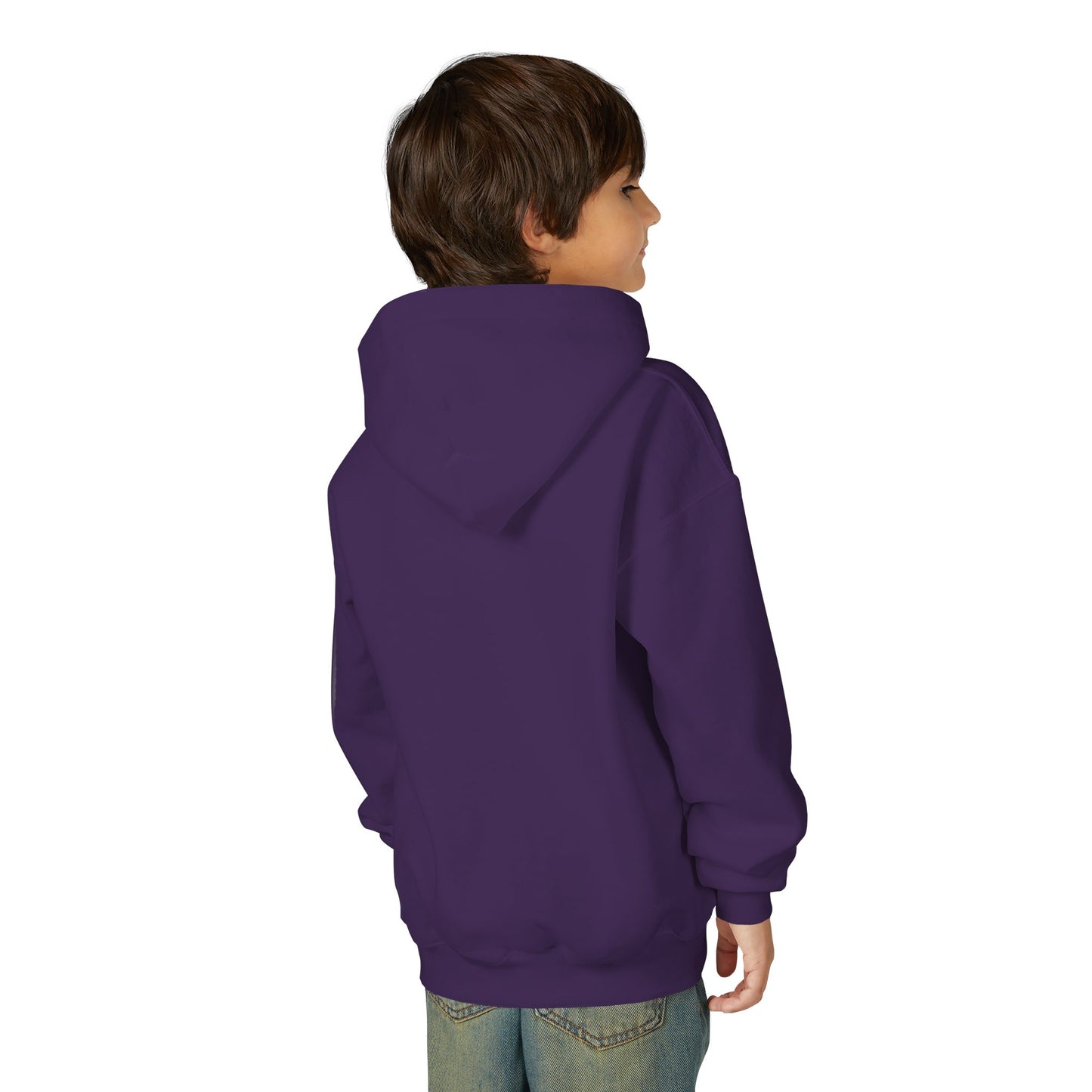 Youth Heavy Blend Hooded Sweatshirt Cigüita the Palmchat