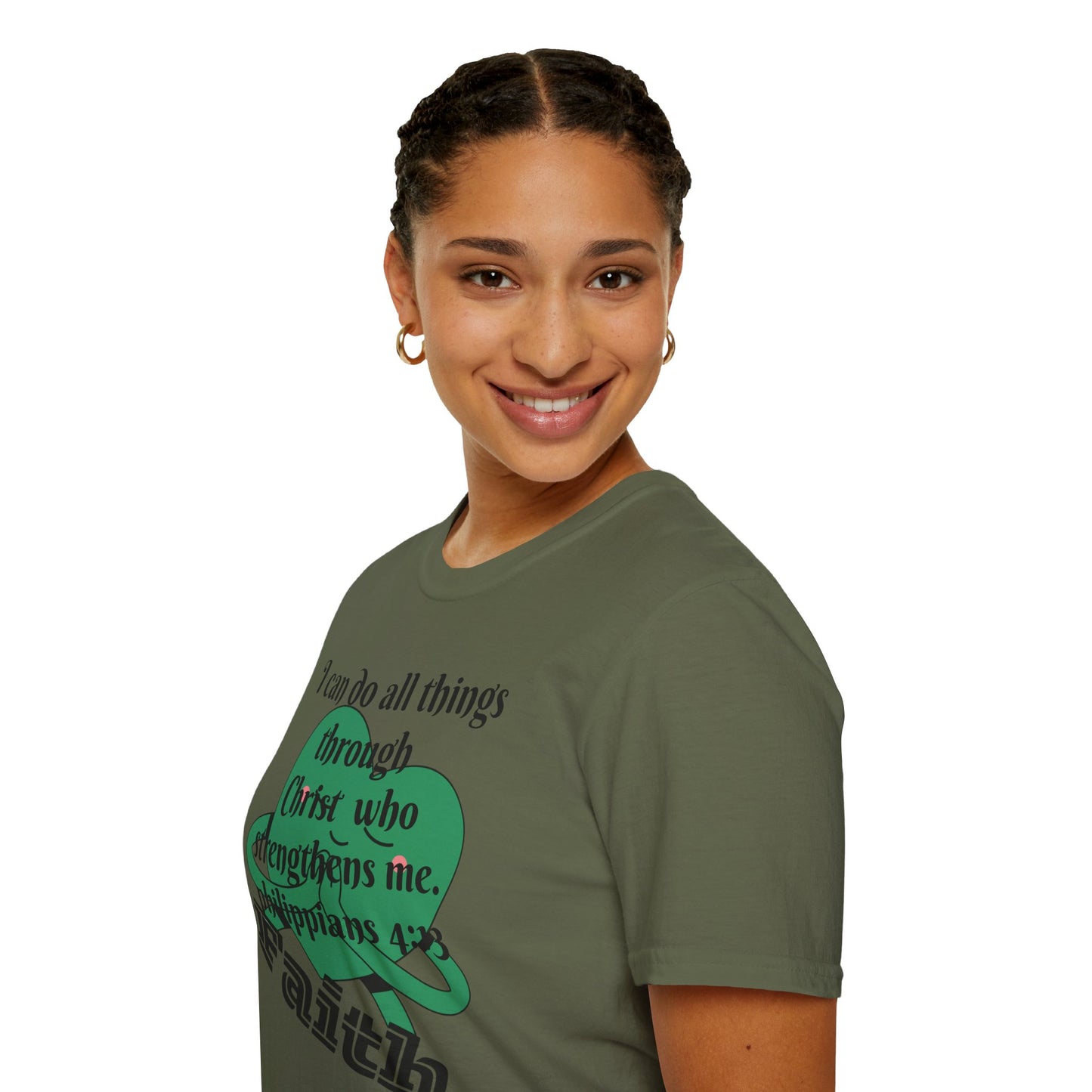 Unisex Softstyle T-Shirt - Philippians 4:13