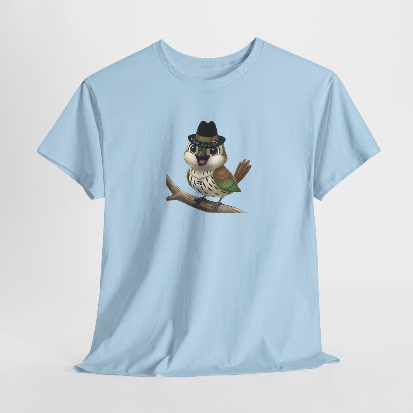 Unisex Heavy Cotton Tee Ciguita Chillin' on a Branch