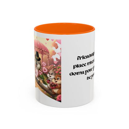 Cigüita Friendship Mug – A Safe Place to Be Yourself (11, 15oz)