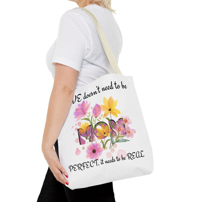 Love Is Real Inspirational Carryall Tote Bag