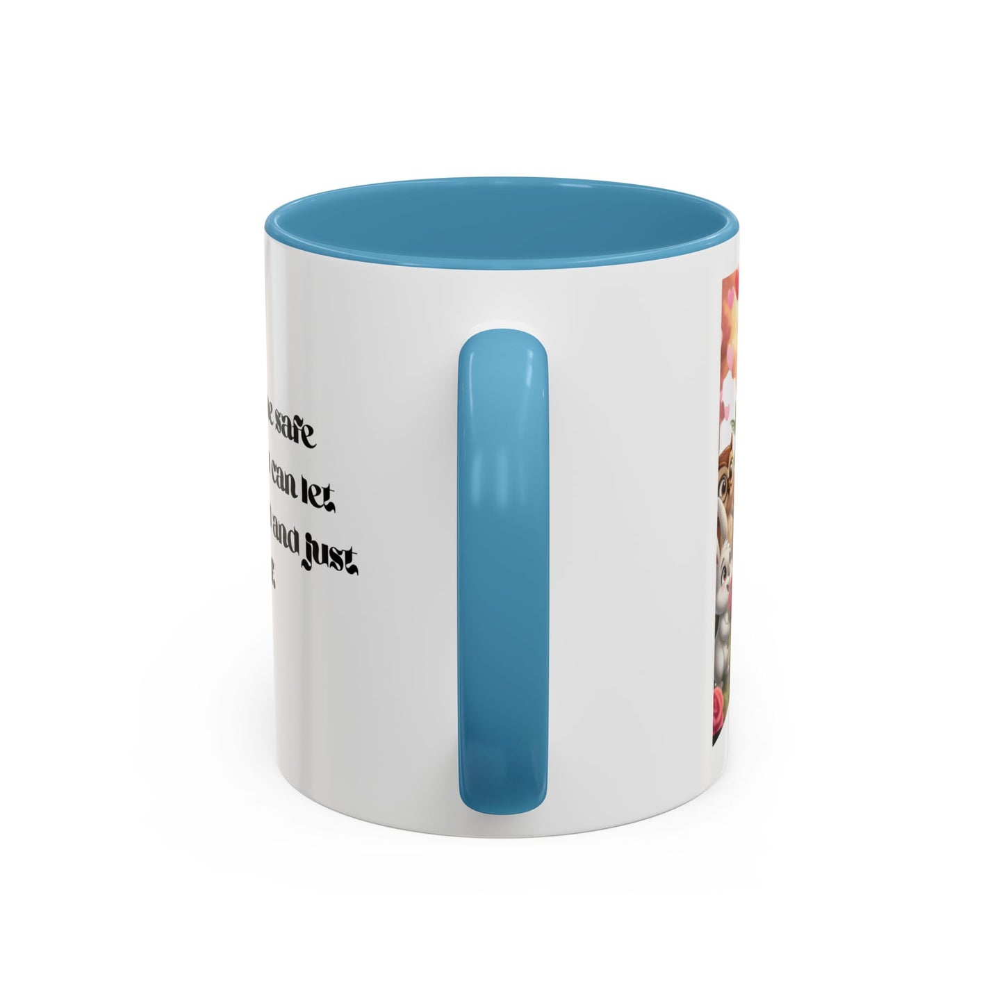 Cigüita Friendship Mug – A Safe Place to Be Yourself (11, 15oz)