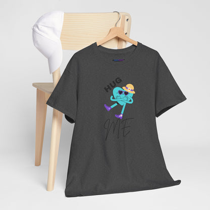 Unisex Heavy Cotton Tee HUG ME GIRL