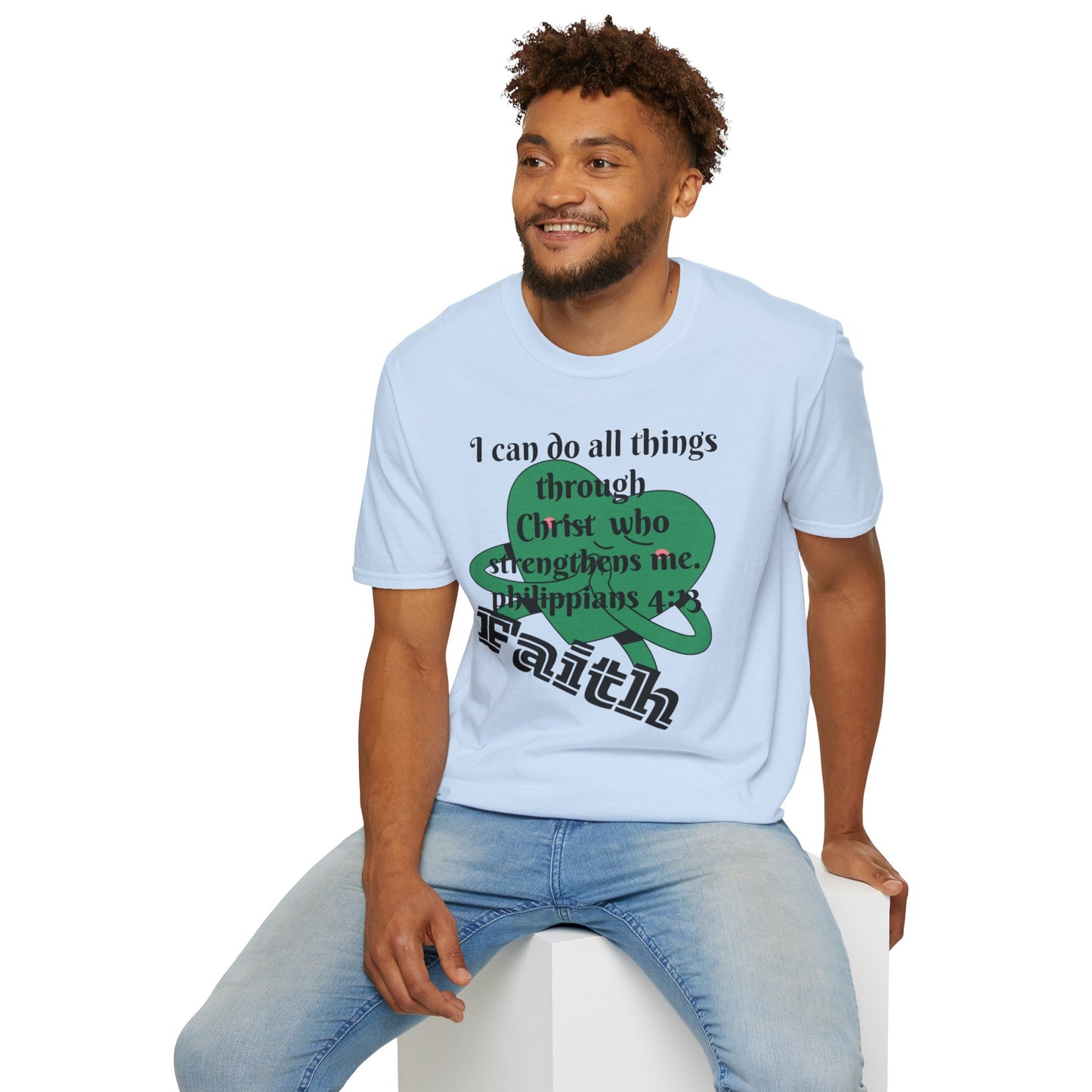 Unisex Softstyle T-Shirt - Philippians 4:13