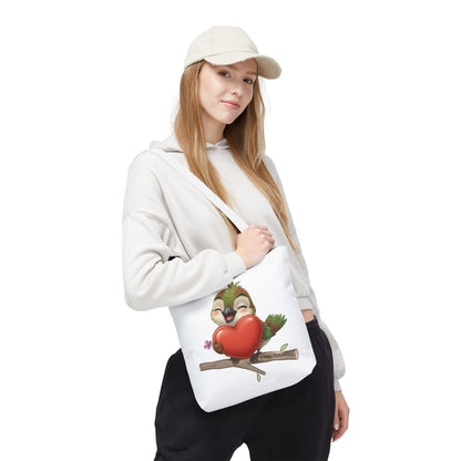 Tote Bag (AOP) - Ciguita Hugging Heart