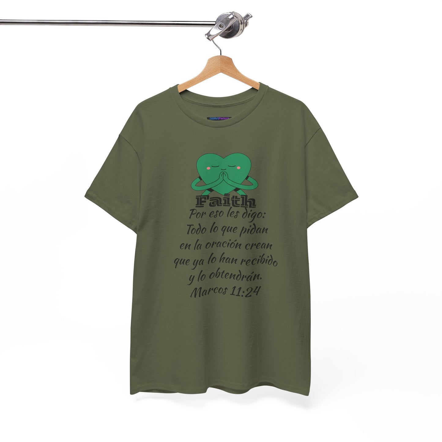 Unisex Heavy Cotton Tee - Fe Marcos 11:24