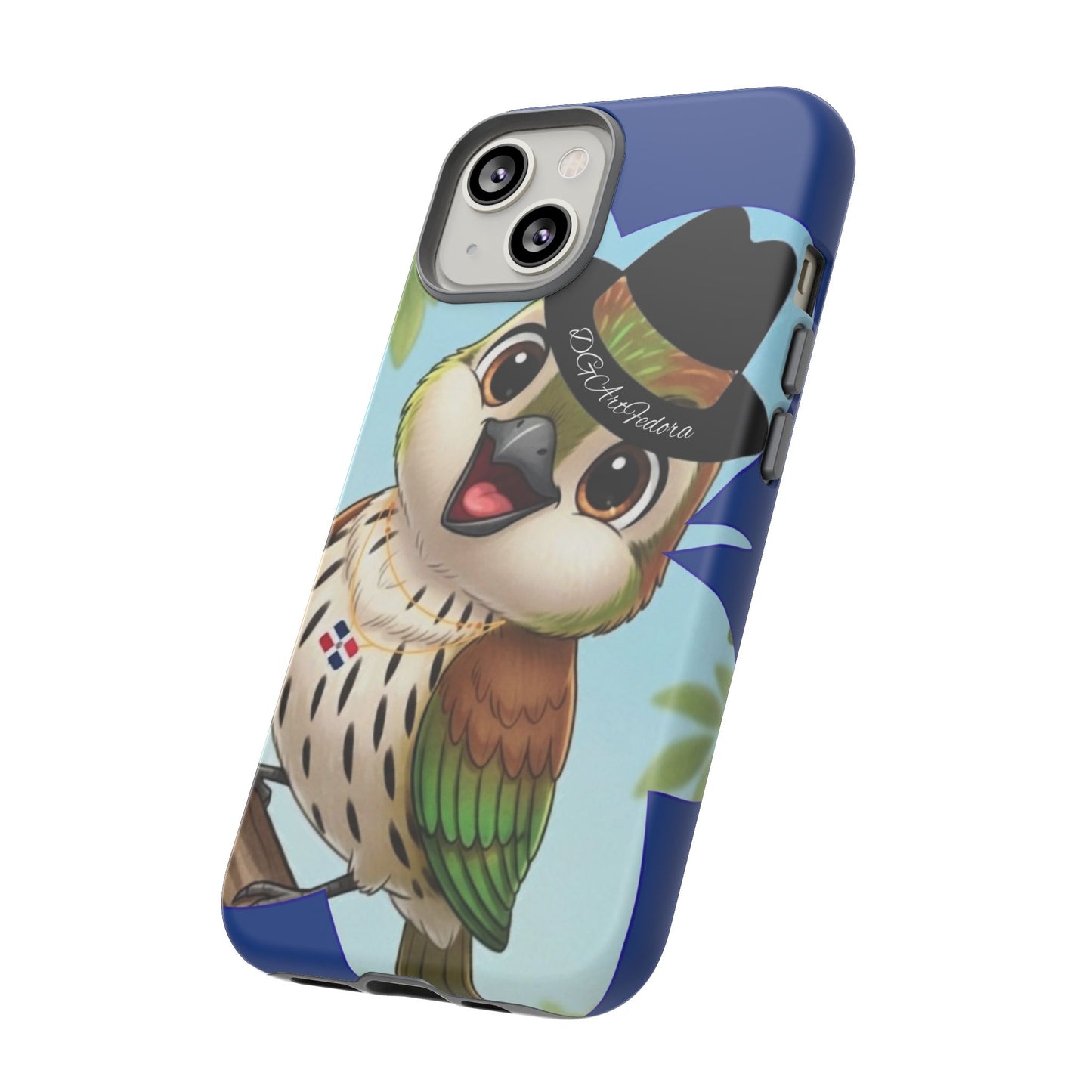 Tough Phone Case -  - Matte & Glossy Options - Cigüita Design Blue