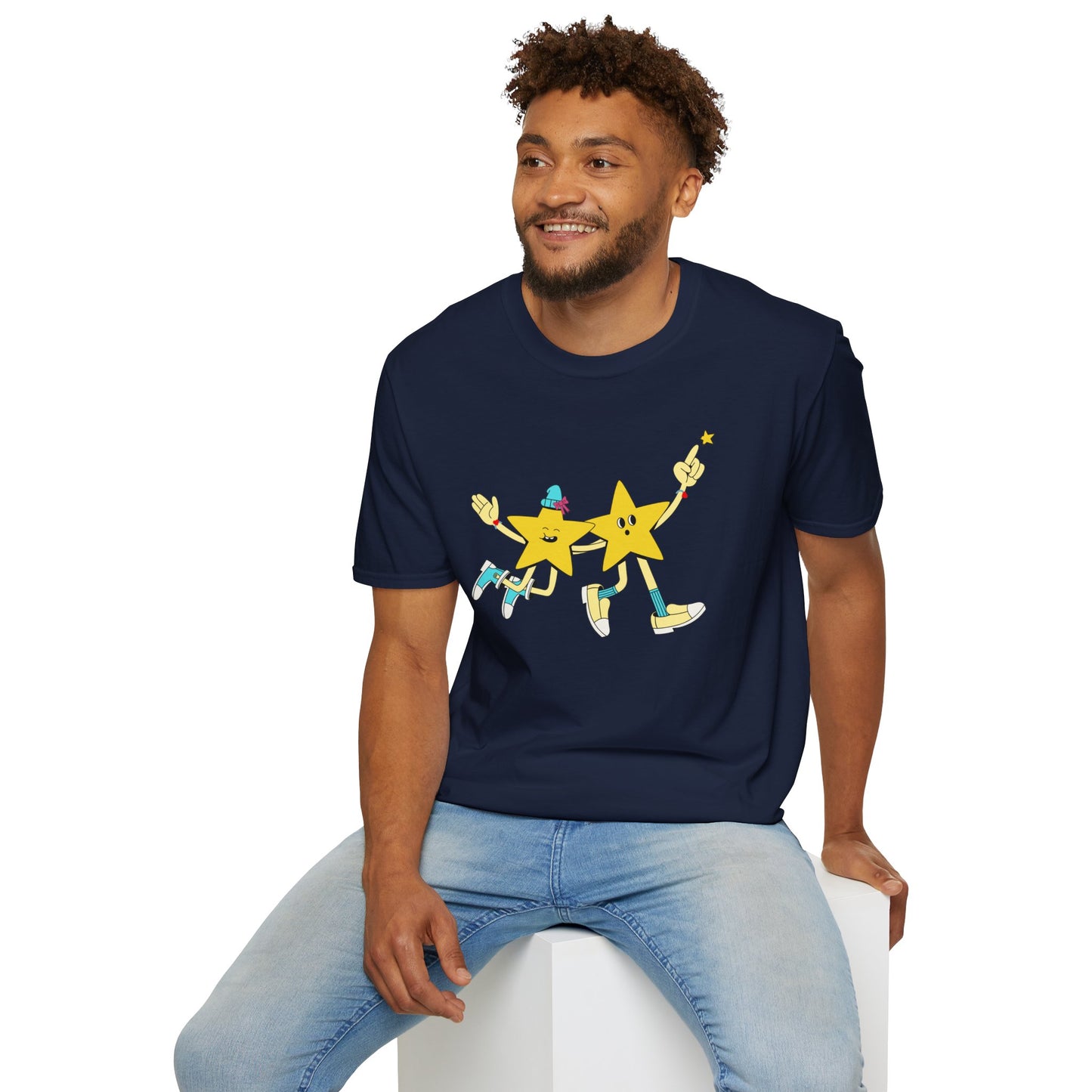 Unisex Softstyle T-Shirt Stars Havin' a Grand Ol' Time