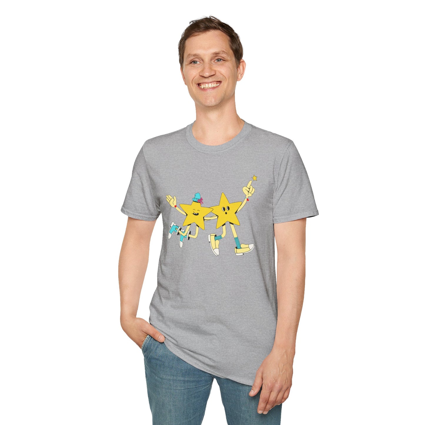 Unisex Softstyle T-Shirt Stars Havin' a Grand Ol' Time