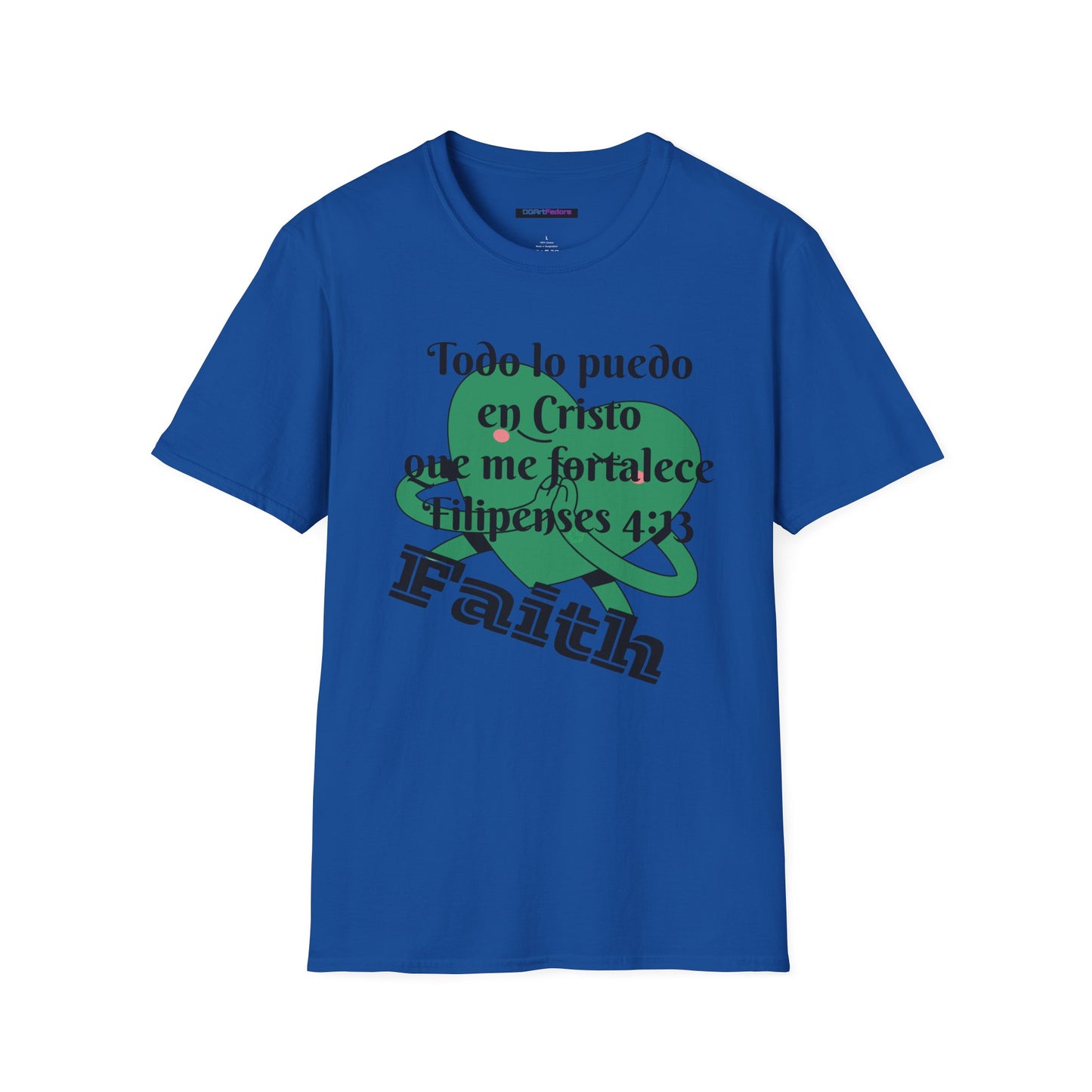 Unisex Softstyle T-Shirt - Filipenses 4:13 Todo lo Puedo en Cristo
