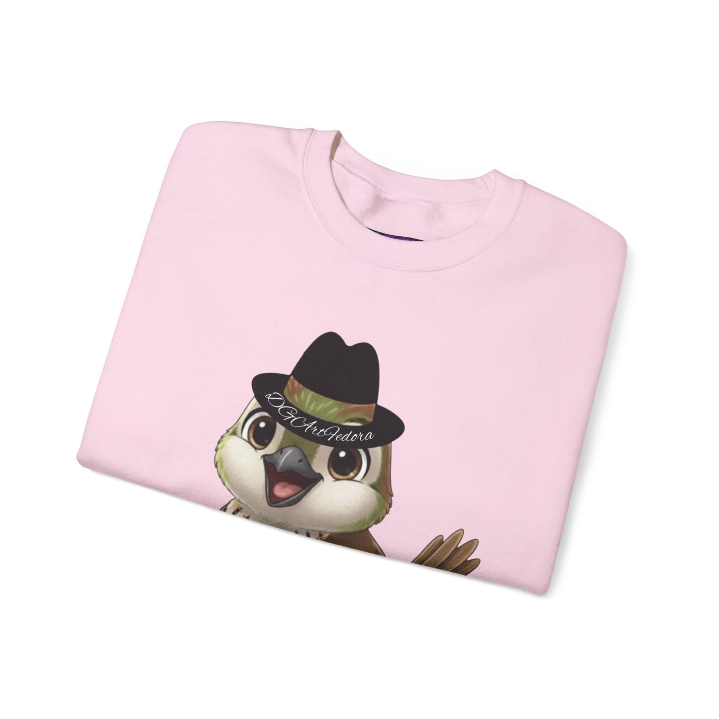 Unisex Heavy Blend Crewneck Sweatshirt Cigüita the Palmchat