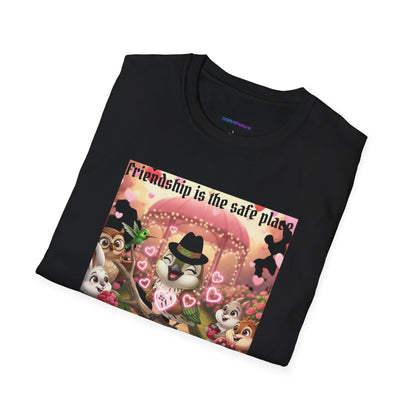 Unisex Ultra-Soft T-Shirt Cigüita & Friends Friendship