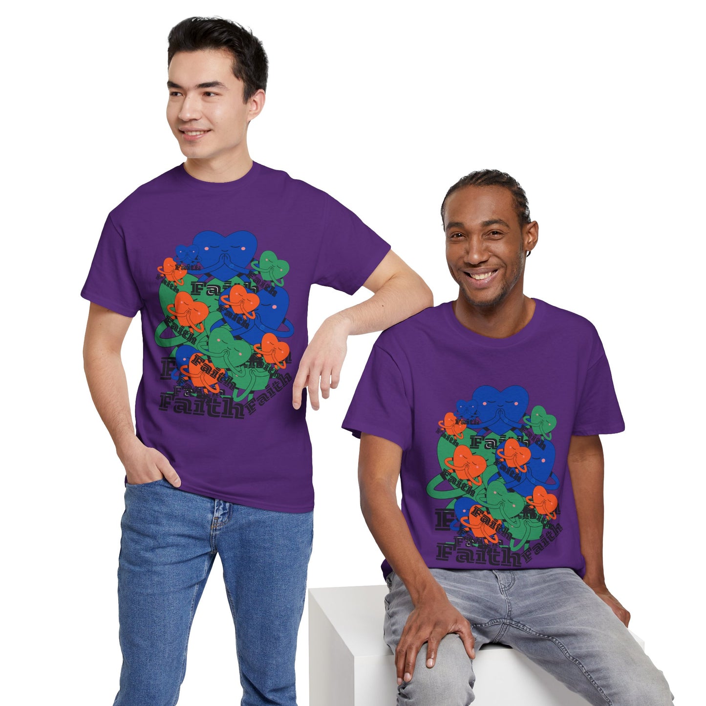 Unisex Heavy Cotton Tee - United in Faith