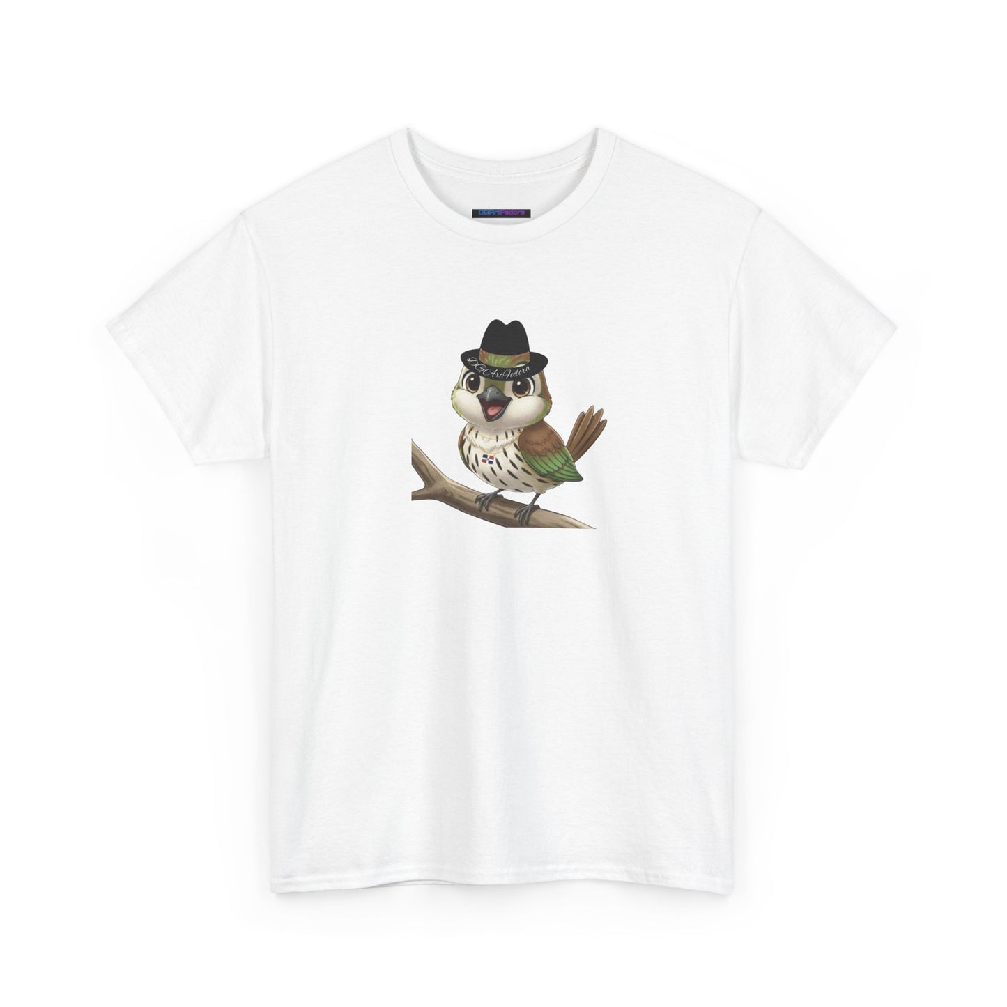 Unisex Heavy Cotton Tee Ciguita Chillin' on a Branch