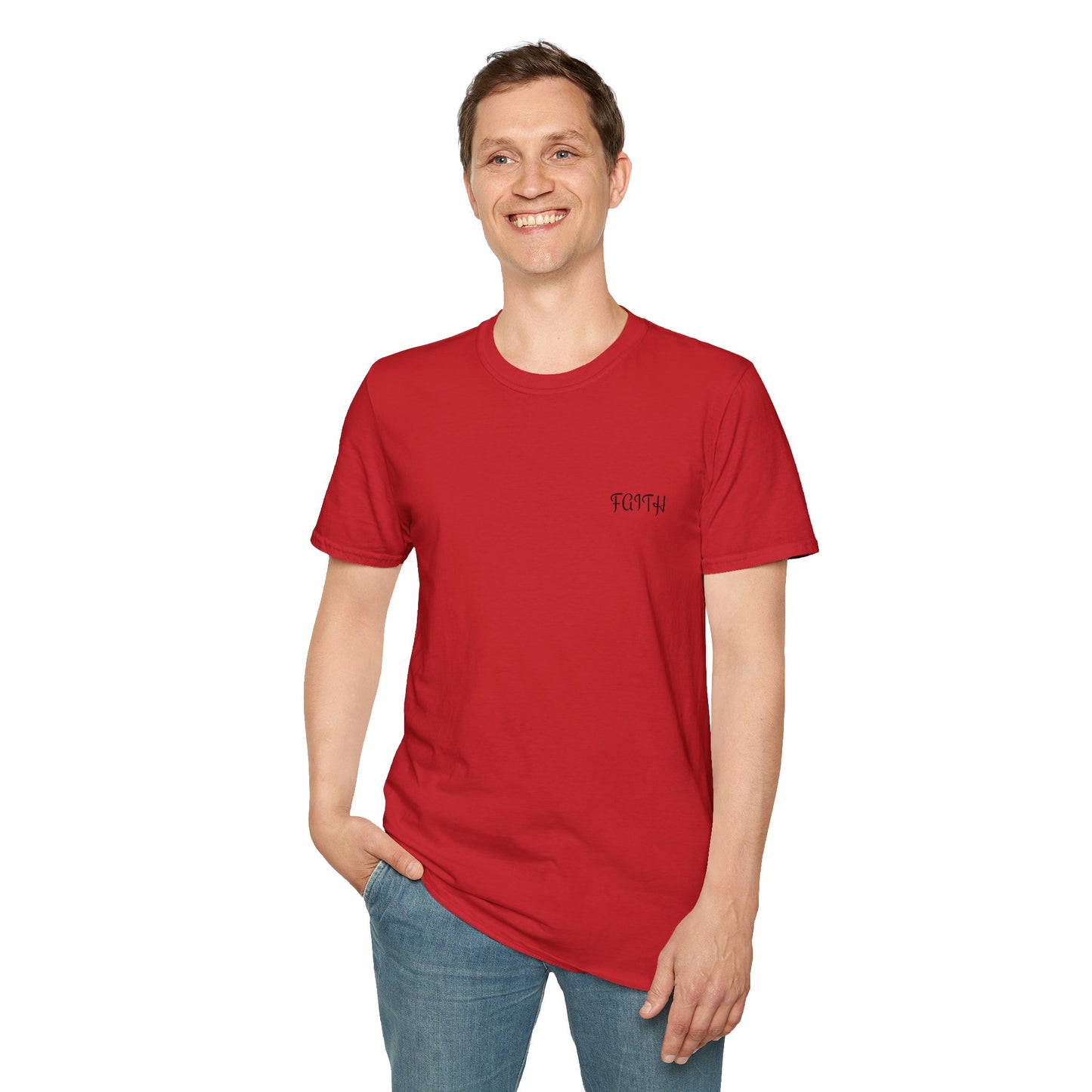 Unisex Softstyle T-Shirt - Faith, Love, Prayer