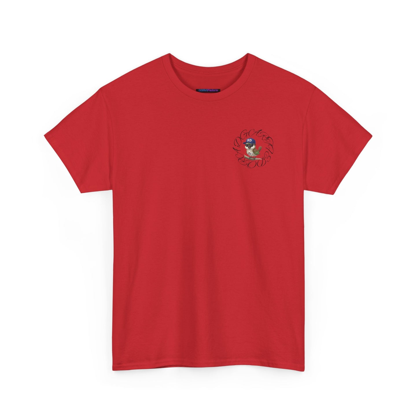 Unisex Heavy Cotton Tee - Cigüita y su Flow Dominicano - Front and Back