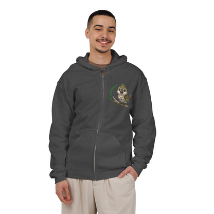 Zip Hooded Cigüita Art you can Wear Unisex Sweatshirt