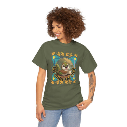 Unisex Heavy Cotton Tee - Un Chin de Café