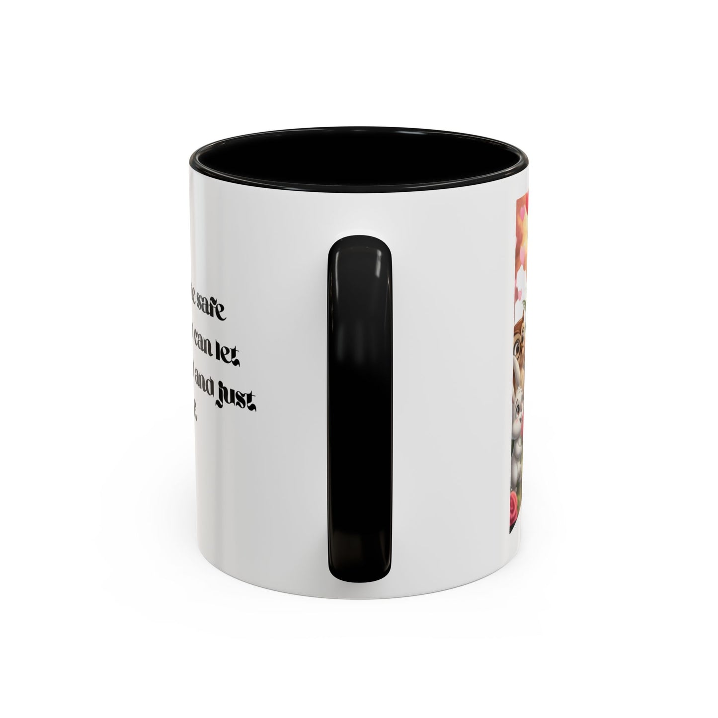 Cigüita Friendship Mug – A Safe Place to Be Yourself (11, 15oz)