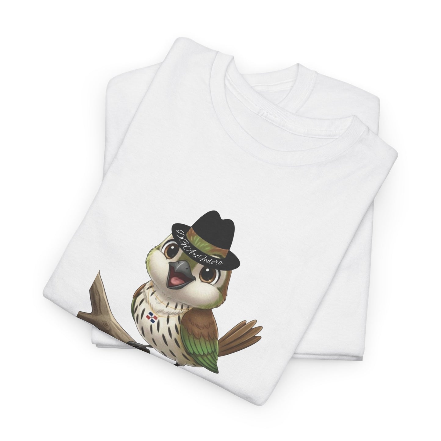 Unisex Heavy Cotton Tee Ciguita Chillin' on a Branch