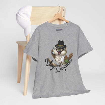 Unisex Heavy Cotton Tee - Voy Llegando