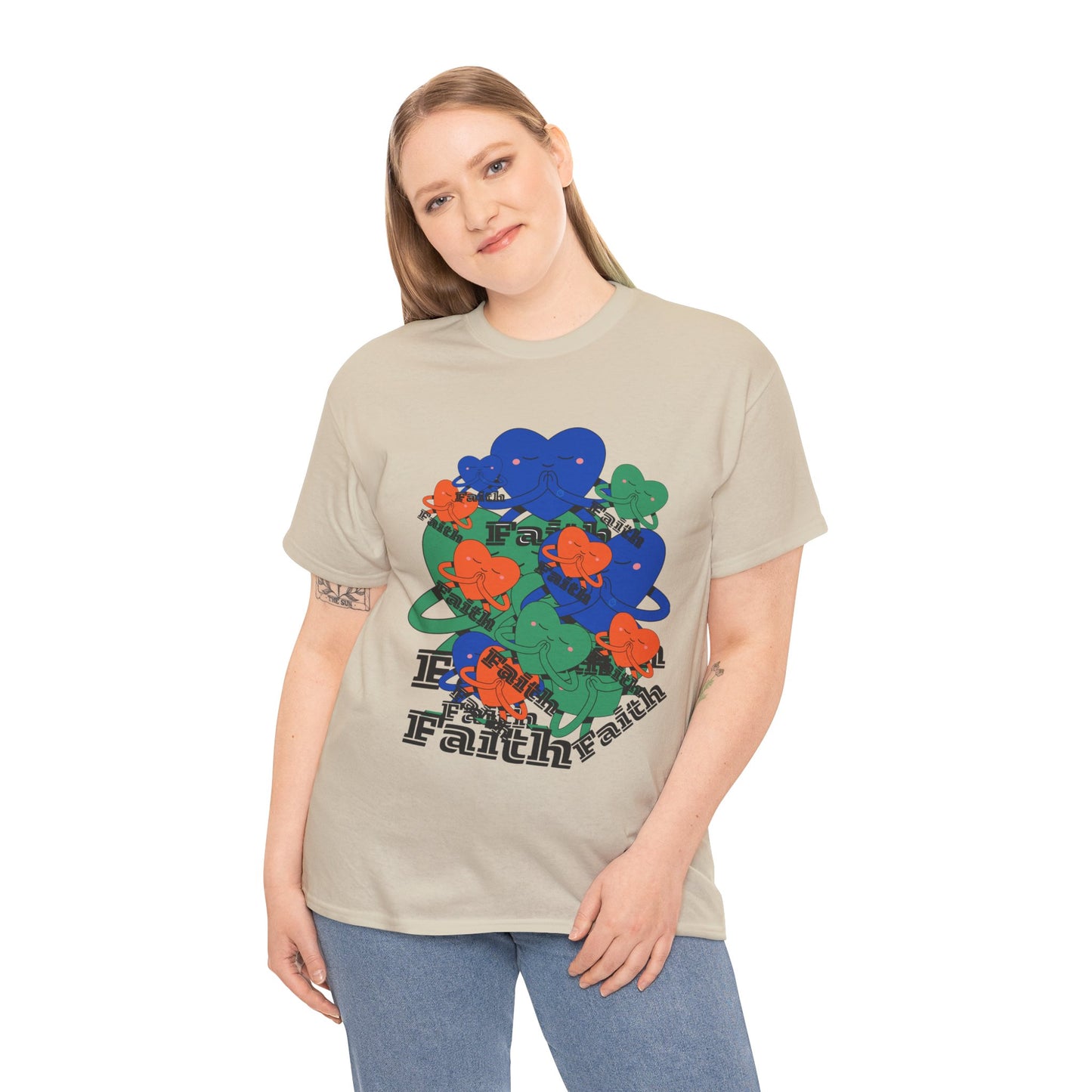Unisex Heavy Cotton Tee - United in Faith