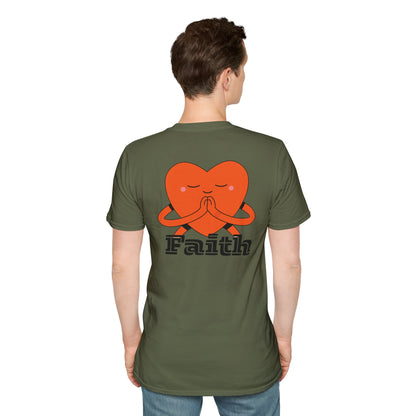 Unisex Softstyle T-Shirt - Faith, Love, Prayer