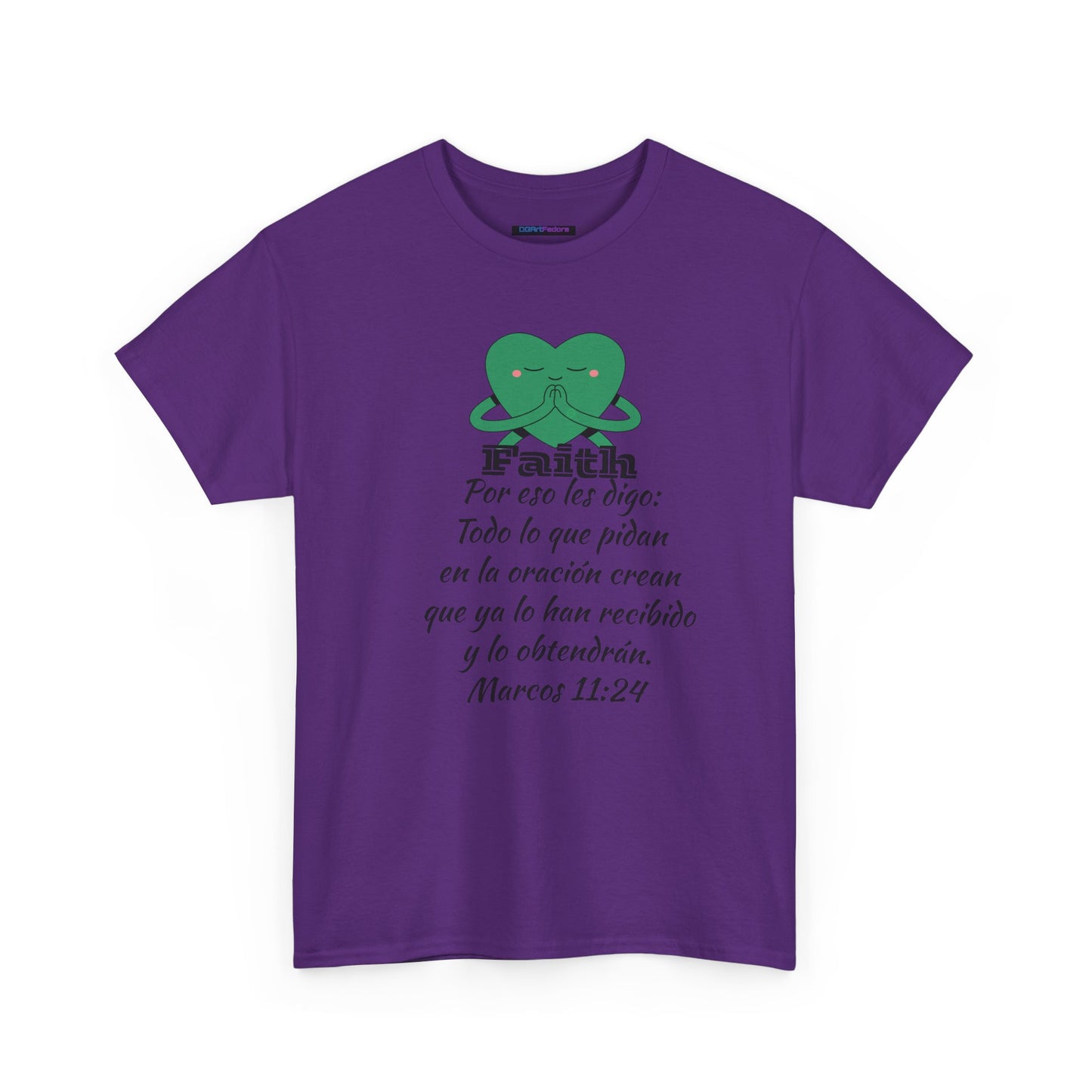 Unisex Heavy Cotton Tee - Fe Marcos 11:24