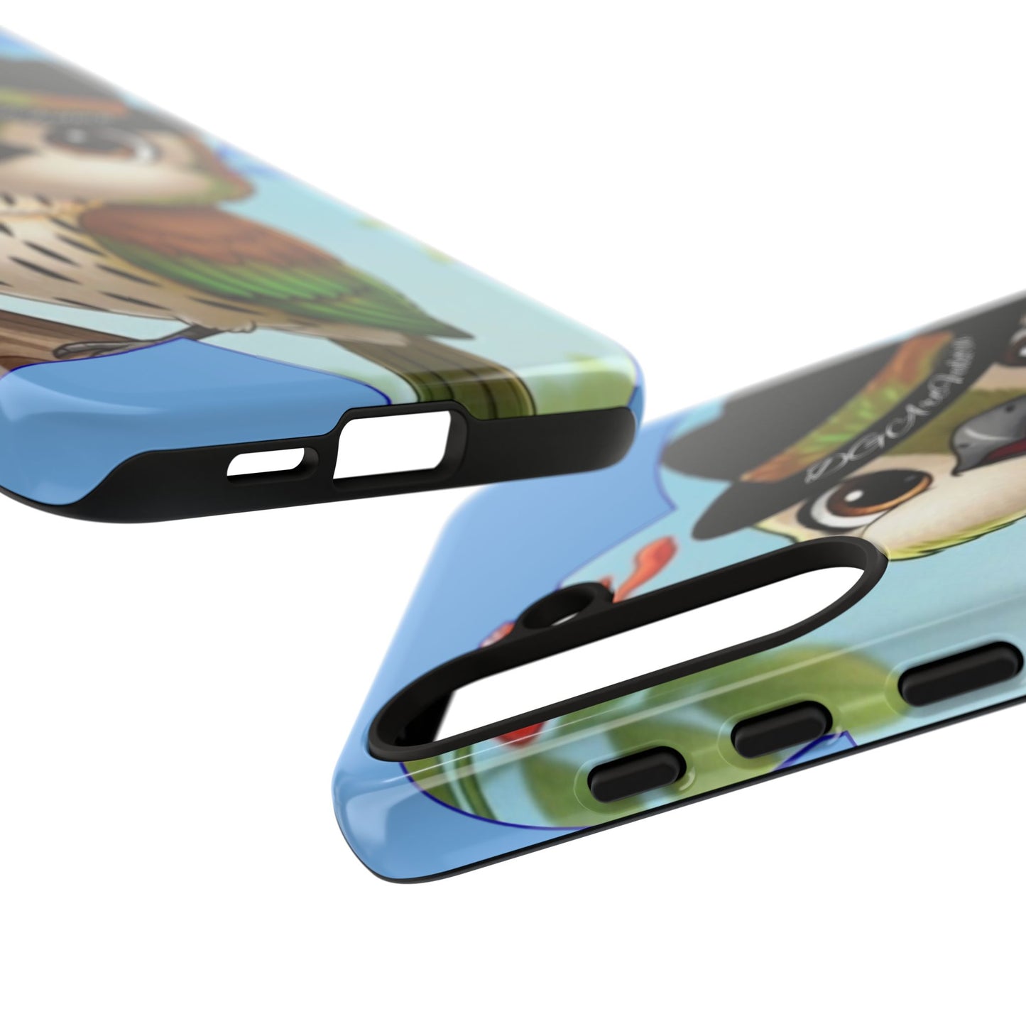 Tough Cases Light Blue Cigüita Design