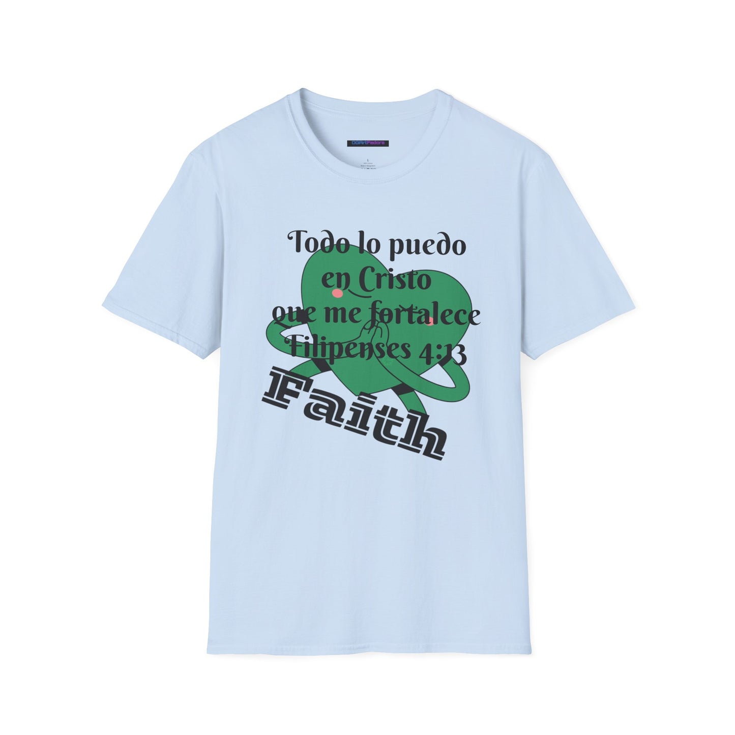 Unisex Softstyle T-Shirt - Filipenses 4:13 Todo lo Puedo en Cristo
