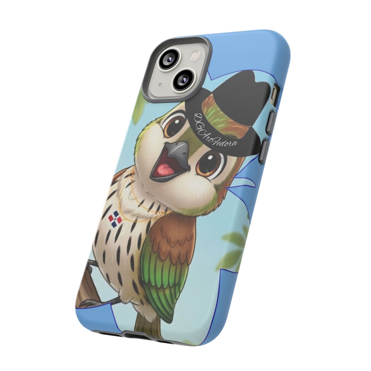 Tough Cases Light Blue Cigüita Design