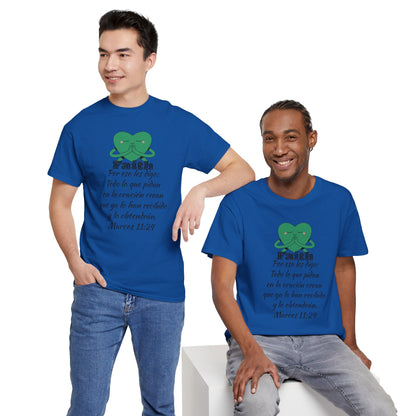 Unisex Heavy Cotton Tee - Fe Marcos 11:24