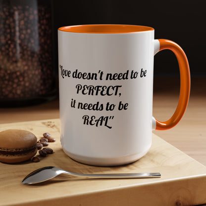 Mother’s Day Inspirational Love Quote - Floral Mom Mug