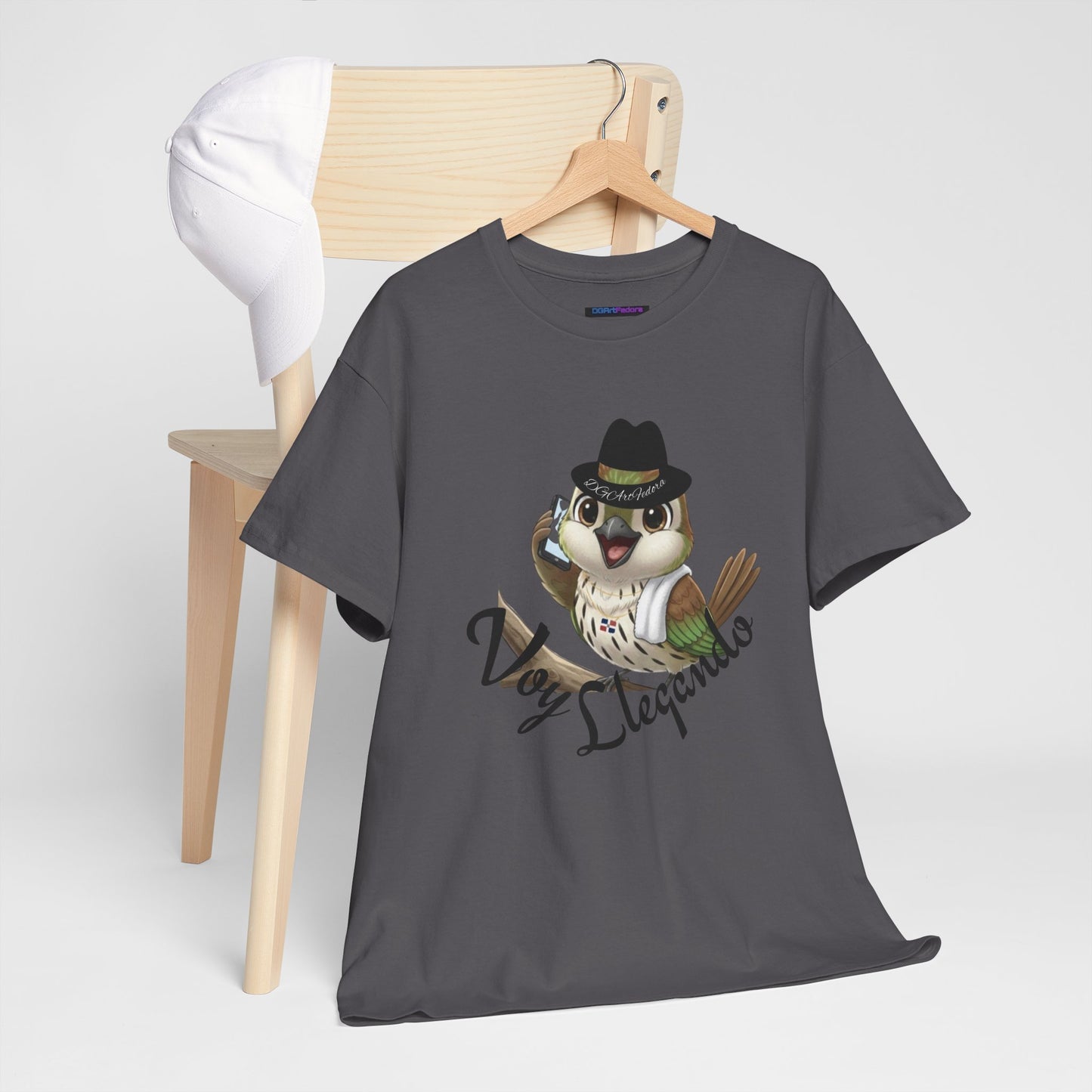 Unisex Heavy Cotton Tee - Voy Llegando