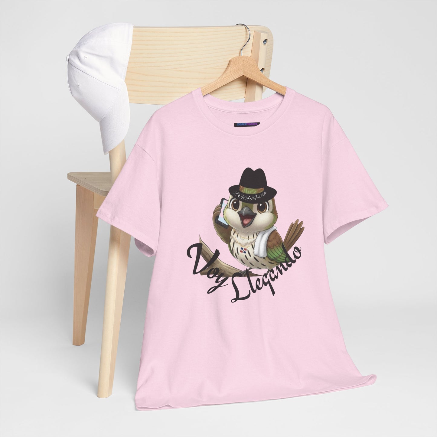 Unisex Heavy Cotton Tee - Voy Llegando