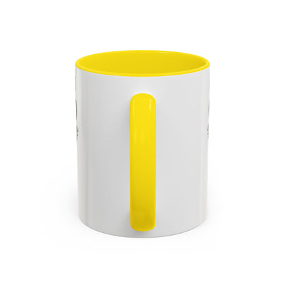 Accent Coffee Mug - Doves with Flower & Peace