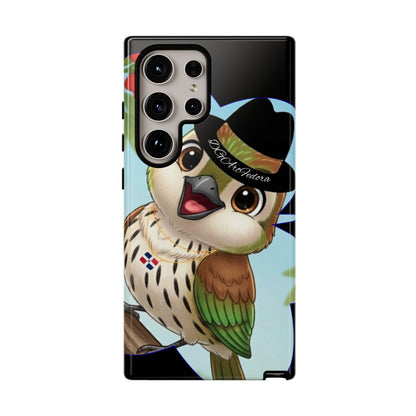 Tough Phone Case  Black- Matte & Glossy Options - Cigüita Design