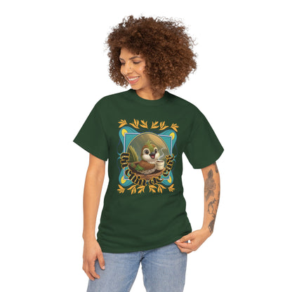 Unisex Heavy Cotton Tee - Un Chin de Café