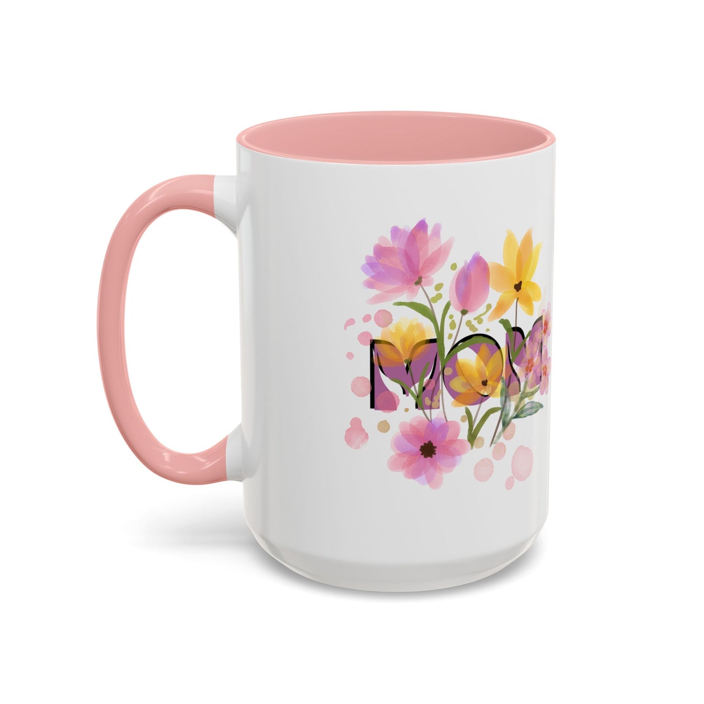 Mother’s Day Inspirational Love Quote - Floral Mom Mug