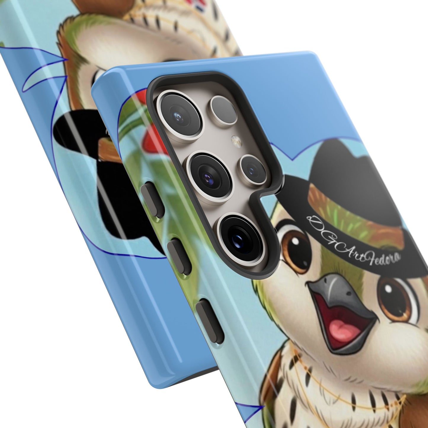 Tough Cases Light Blue Cigüita Design