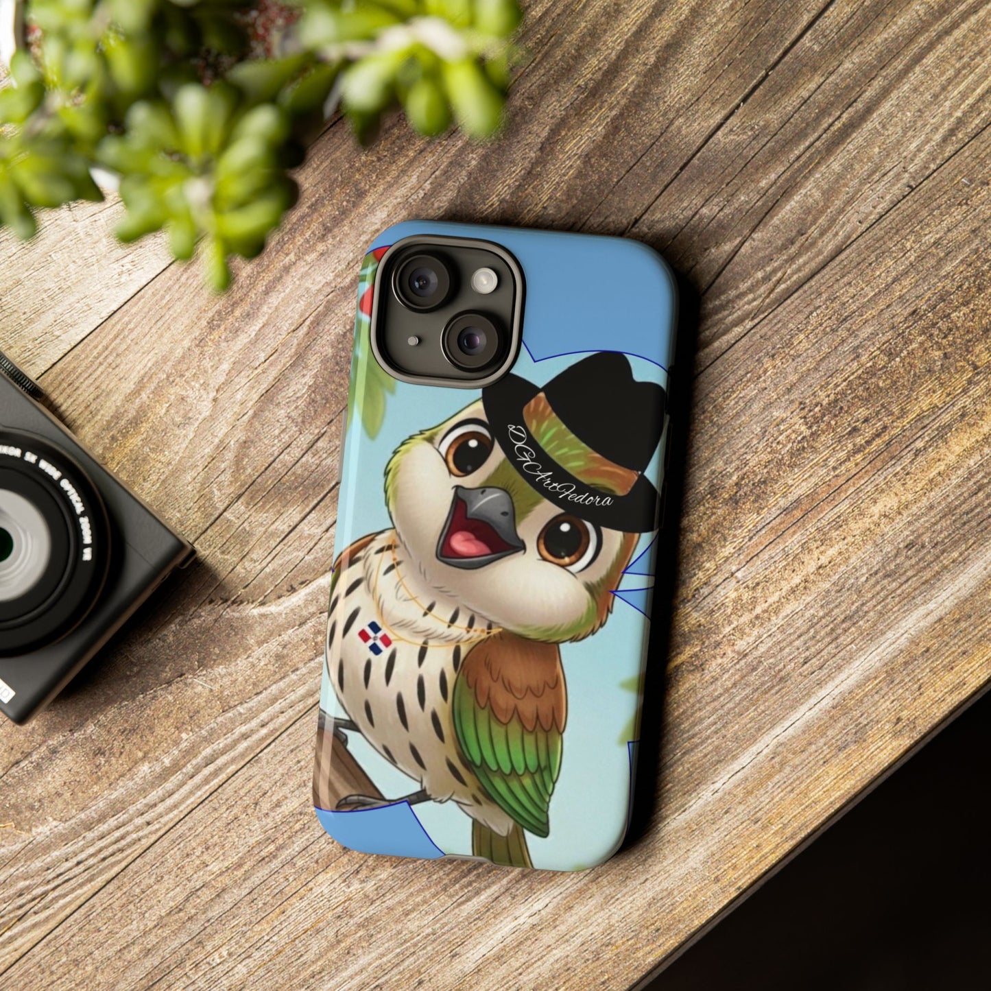 Tough Cases Light Blue Cigüita Design