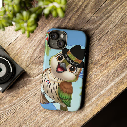 Tough Cases Light Blue Cigüita Design