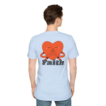 Unisex Softstyle T-Shirt - Faith, Love, Prayer