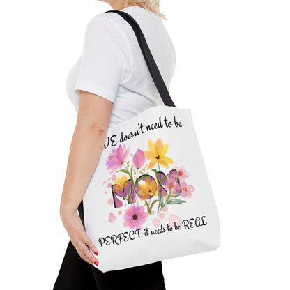 Love Is Real Inspirational Carryall Tote Bag