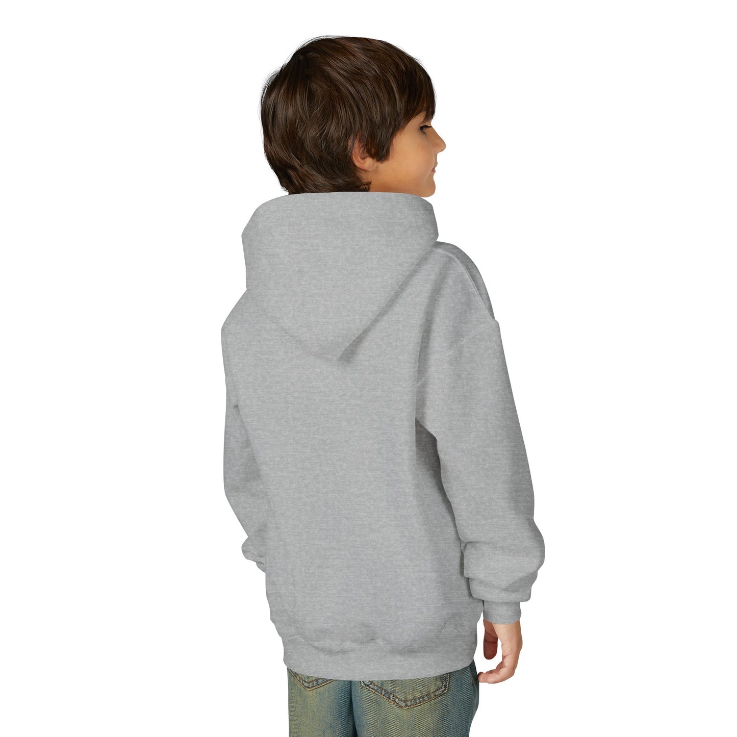 Youth Heavy Blend Hooded Sweatshirt Cigüita the Palmchat